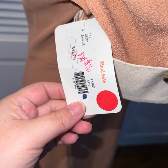 Ezra Pin-Up Baby Pink Dress Size Large - Picture 7 of 8